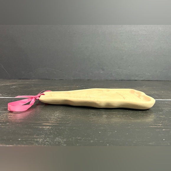 VTG Brown Bag Cookie Art Hill Design 1988 “Mother Cat With Apron Mold” - Picture 7 of 9